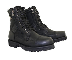 Xelement 1506 'Impact' Men's Black Motorcycle Biker Boots