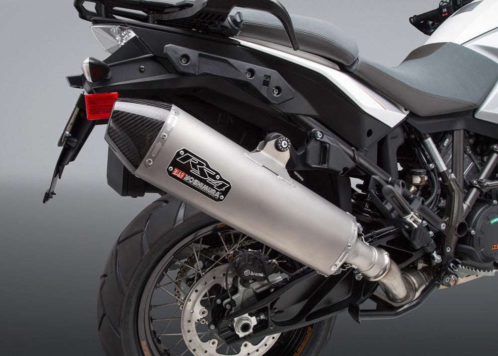Yoshimura RS-4 Slip-On Exhaust for KTM 1090 Adventure R, 1190 Adventure, 1290 Super Adventure