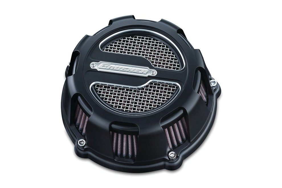 Kuryakyn Crusher Maverick Air Cleaner for Harley Davidson 2008-15 Electra Glides, Road Glides, Road Kings, Street Glides; Trikes, 2011-12 FLSTSE