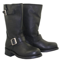 Xelement 2440 'Classic' Women's Black Advanced Engineer Motorcycle Biker Boots