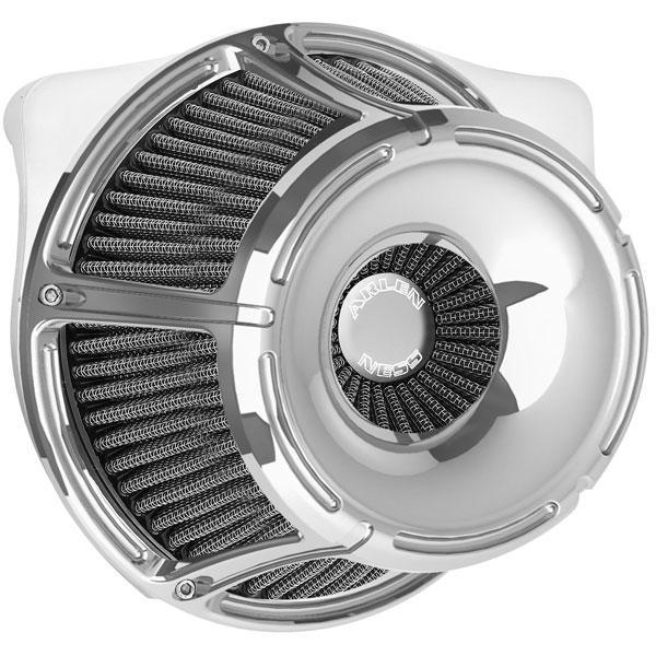 Arlen Ness Inverted Series Slot Track Air Cleaner Kit for Harley Davidson 2000-13 Big Twin (exc. 2008-13 FLH, FLT)