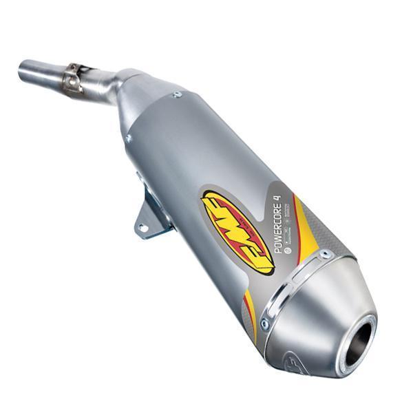 FMF Racing Power Core 4 Aluminum/Steel Slip-On Exhaust for 2003-2006 Kawasaki KLR125, 2003-2010 Suzuki DRZ125