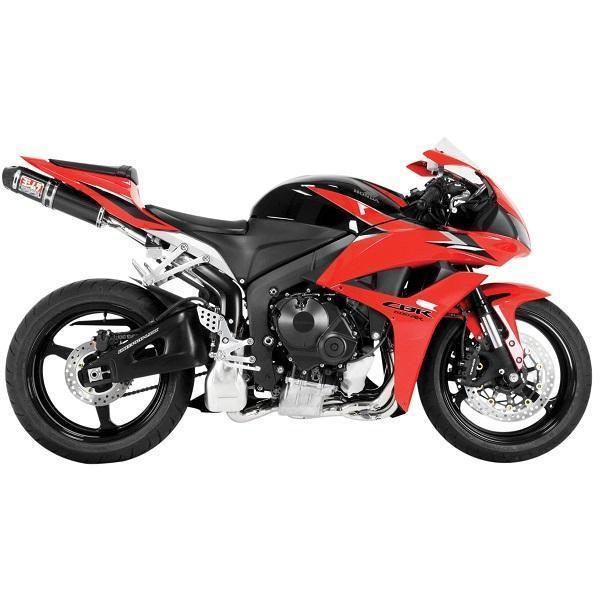 Yoshimura RS-5 Carbon Fiber Full System Exhaust with Cone End Caps for 2009-2013 Honda CBR600RR