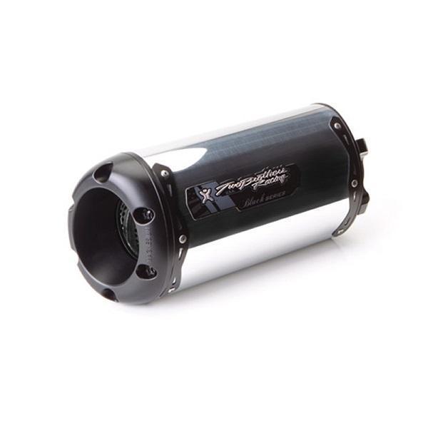 Two Brothers Racing M-2 Black Series Aluminum Slip-On Exhaust System for 2011-2014 Kawasaki ZX1000 Ninja ZX-10R