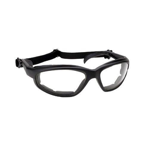 Polycarbonate Smoke Sunglasses with Inner Padding and Detachable Strap