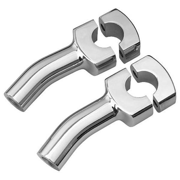 Show Chrome Accessories 4 Inch Classic Handlebar Risers