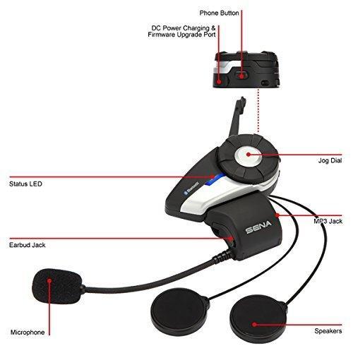 Sena 20S Bluetooth Headset with Slim Speakers