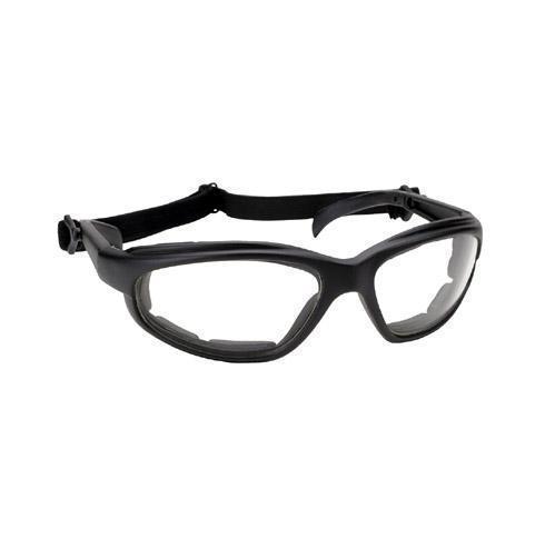 Polycarbonate Clear Sunglasses with Inner Padding and Detachable Strap