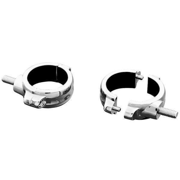 Kuryakyn 54mm.-58mm. Two-Piece Fork Mounts for Inverted Fork Clamps
