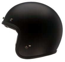 Bell Custom 500 Solid Matte Black Open Face Helmet