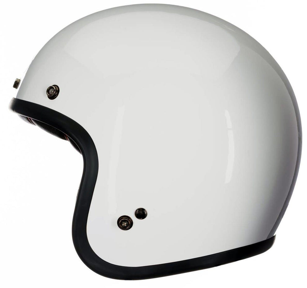 Bell Custom 500 Vintage White Open Face Helmet