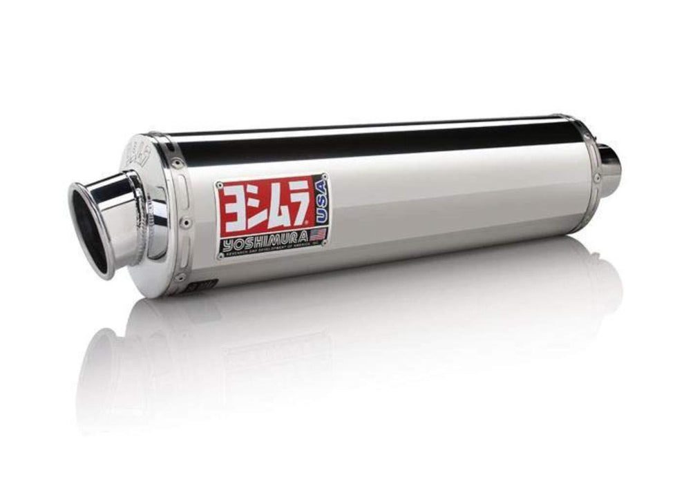 Yoshimura RS-3 Stainless Steel Oval Bolt-On Exhaust System