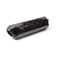 Two Brothers Racing M-5 Black Series Carbon Fiber Slip-On Exhaust System for 2003-2009 Suzuki SV650
