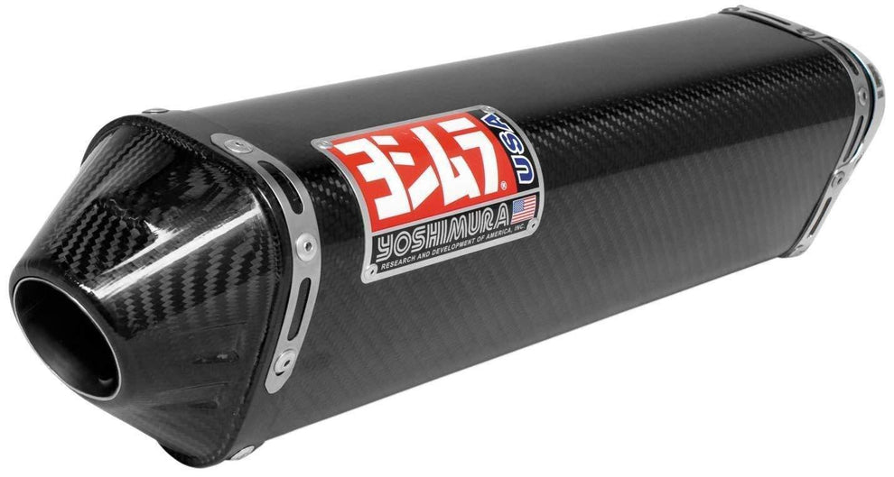 Yoshimura TRC Carbon Fiber Dual Tri-Oval Slip On Exhaust System
