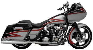 Supertrapp Stout 4 in. Slip-On Muffler for Harley Davidson 2010-13 FLH, FLT (exc. 2010 FLHX, FLTRX)