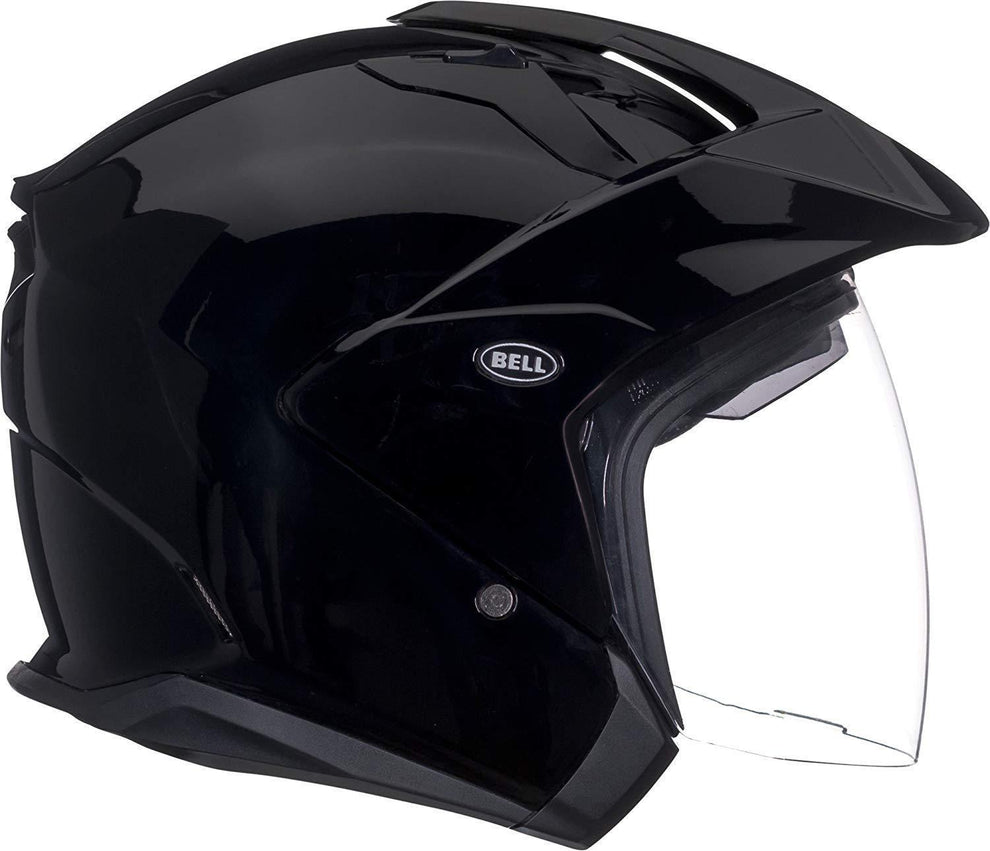 Bell Mag-9 Sena Black Open Face Helmet