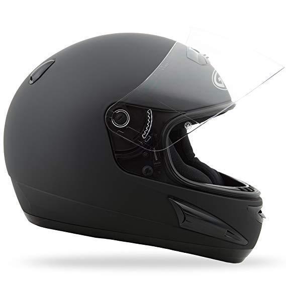 GMax GM38 Flat Black Full Face Street Helmet
