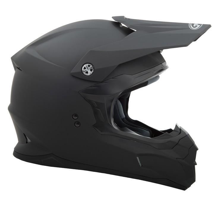 GMax MX86 Matte Black Motocross Helmet