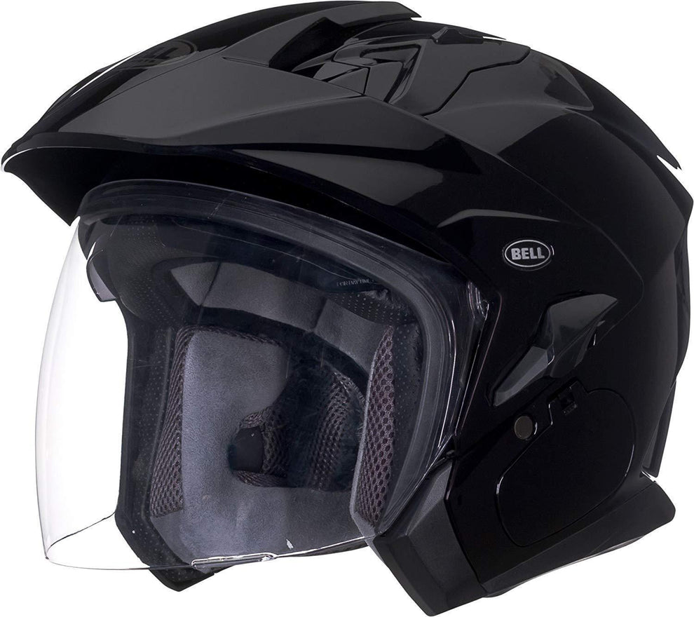 Bell Mag-9 Sena Black Open Face Helmet