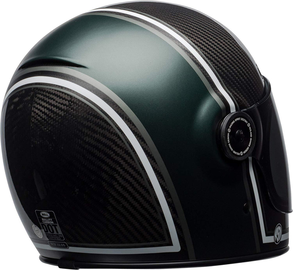 Bell Bullitt Carbon RSD Range Black/Matte Green Full Face Helmet