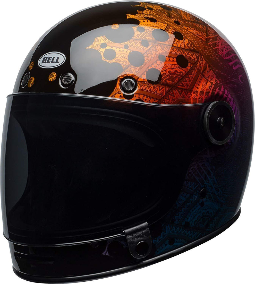 Bell Bullitt SE Hart-Luck Bubbles Metallic Blue/Red/Black Full Face Helmet