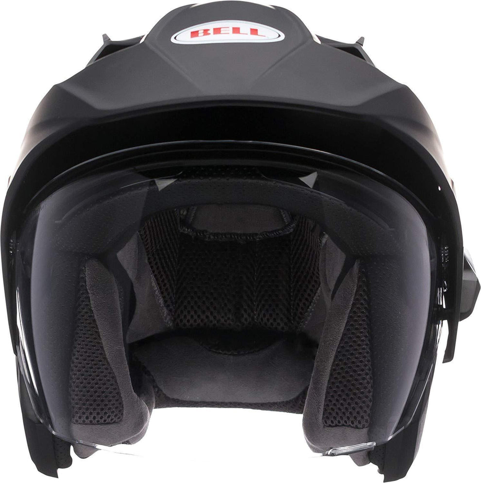 Bell Mag-9 Sena Matte Black Open Face Helmet