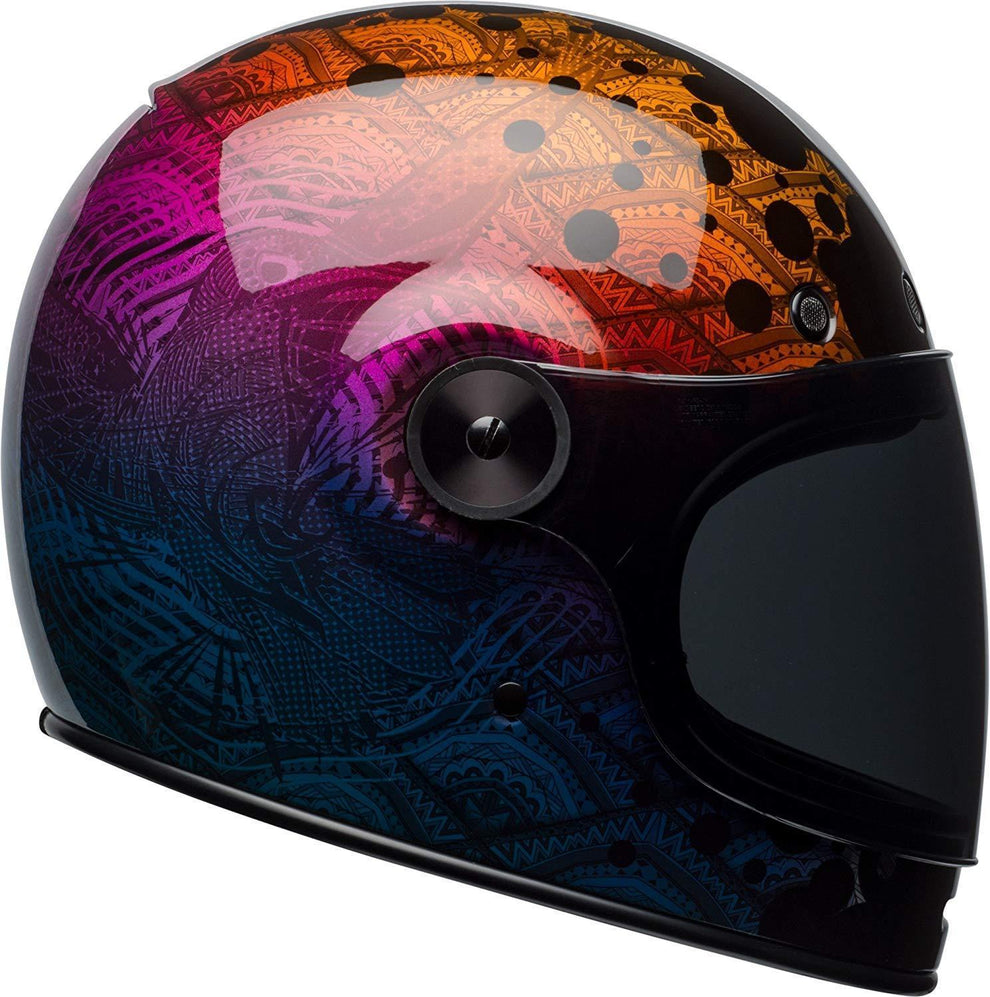 Bell Bullitt SE Hart-Luck Bubbles Metallic Blue/Red/Black Full Face Helmet
