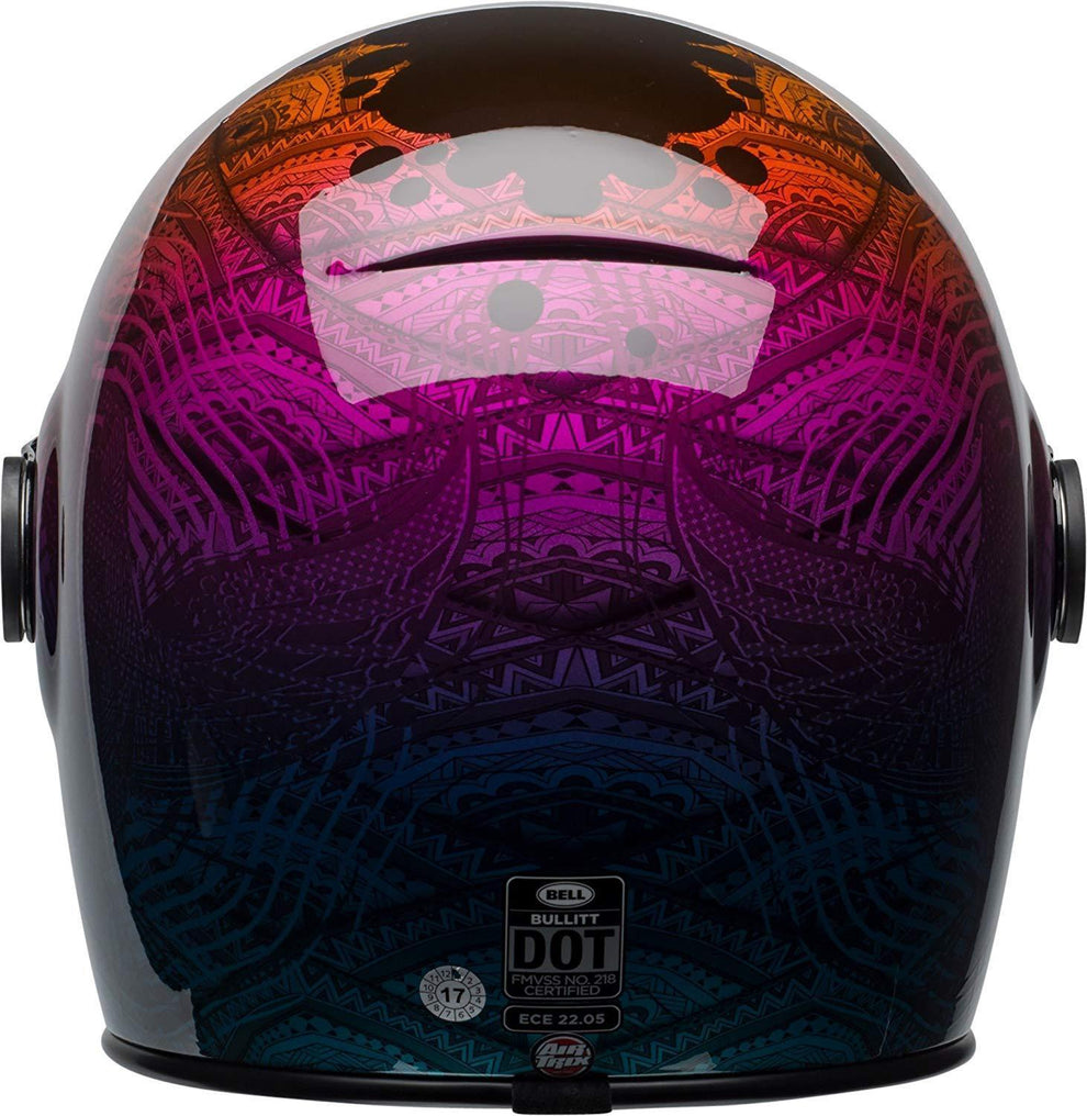 Bell Bullitt SE Hart-Luck Bubbles Metallic Blue/Red/Black Full Face Helmet