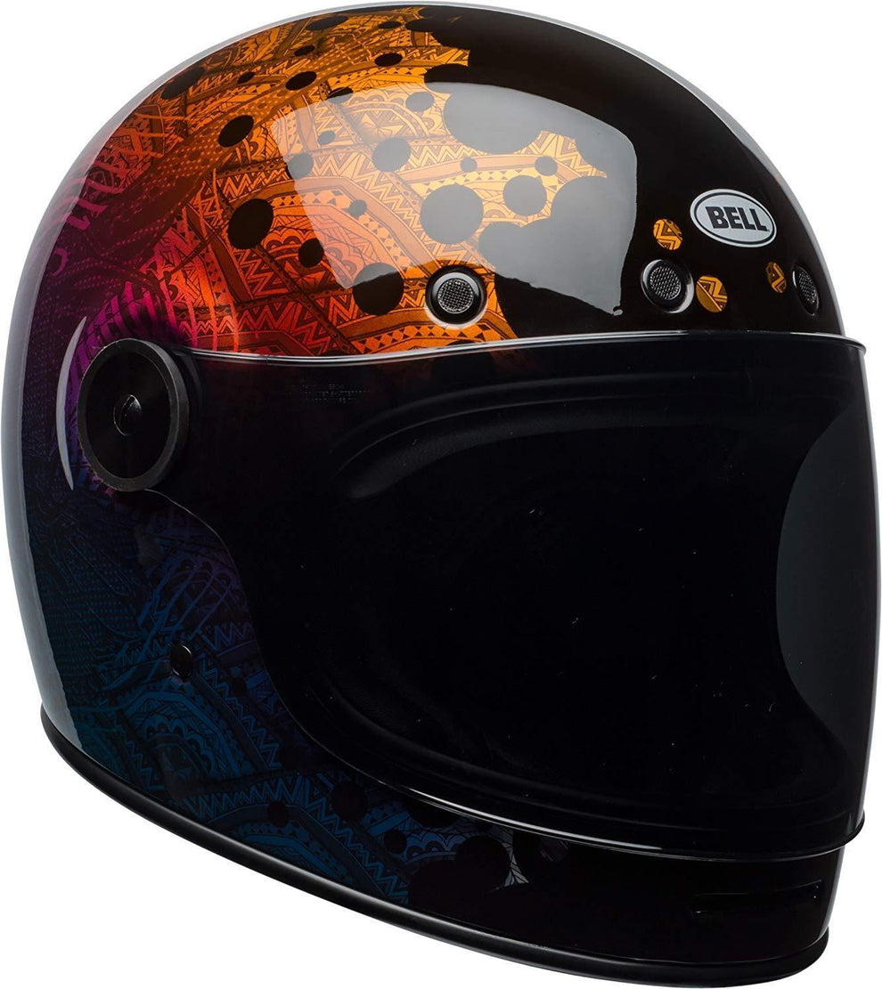 Bell Bullitt SE Hart-Luck Bubbles Metallic Blue/Red/Black Full Face Helmet