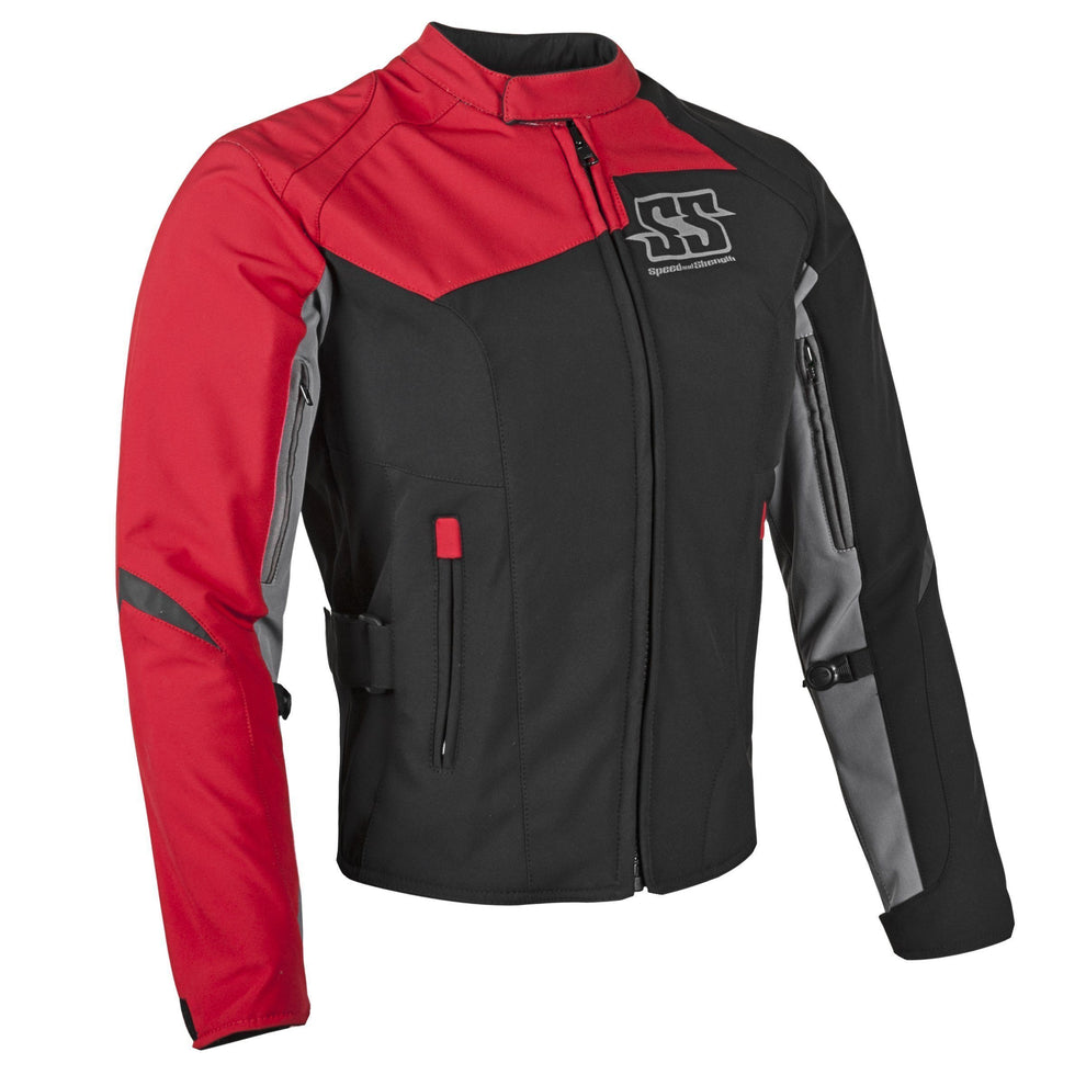 Speed and Strength Backlash Women's Red Textile Jacket