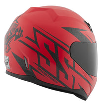 Speed and Strength SS700 Hammer Down Matte Red Full Face Helmet