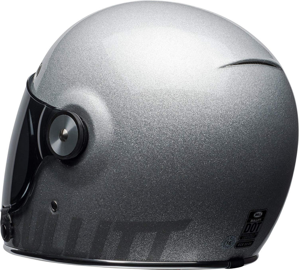 Bell Bullitt Flake Silver Full Face Helmet