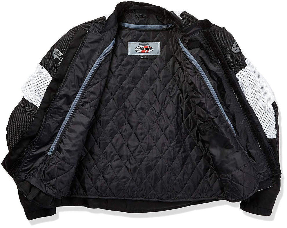 Joe Rocket Phoenix Ion Men's White Mesh Jacket