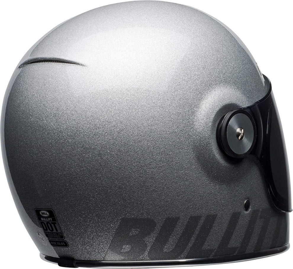 Bell Bullitt Flake Silver Full Face Helmet