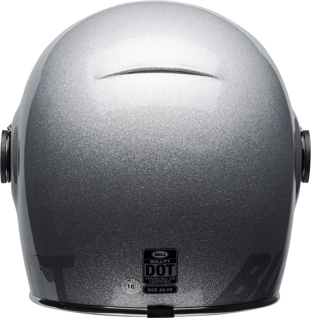 Bell Bullitt Flake Silver Full Face Helmet