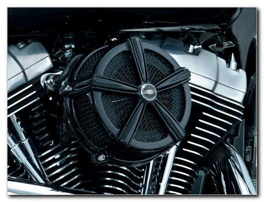Kuryakyn Hi-Five Mach 2 Air Cleaner for H-D 1999-2013 Twin Cam with CV Carb or Delphi (exc. 2008-13 Touring, Trikes; 2011-12 FLSTSE, 2013 FXSBSE)