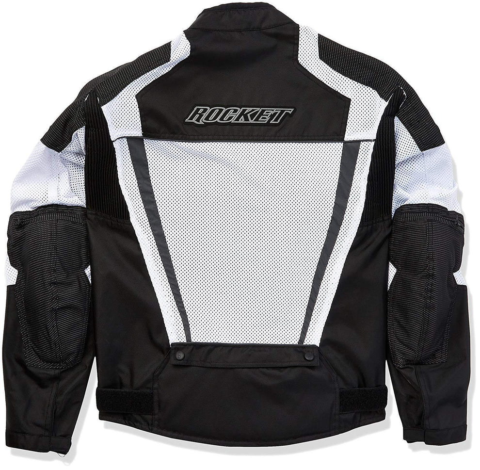 Joe Rocket Phoenix Ion Men's White Mesh Jacket