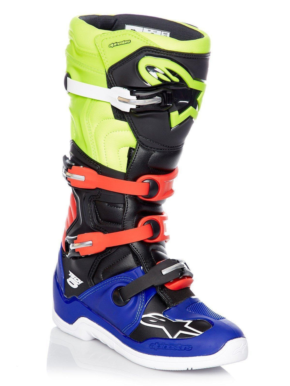 Alpinestars Tech 5 Men's Blue/Black/Yellow Motocross Boots