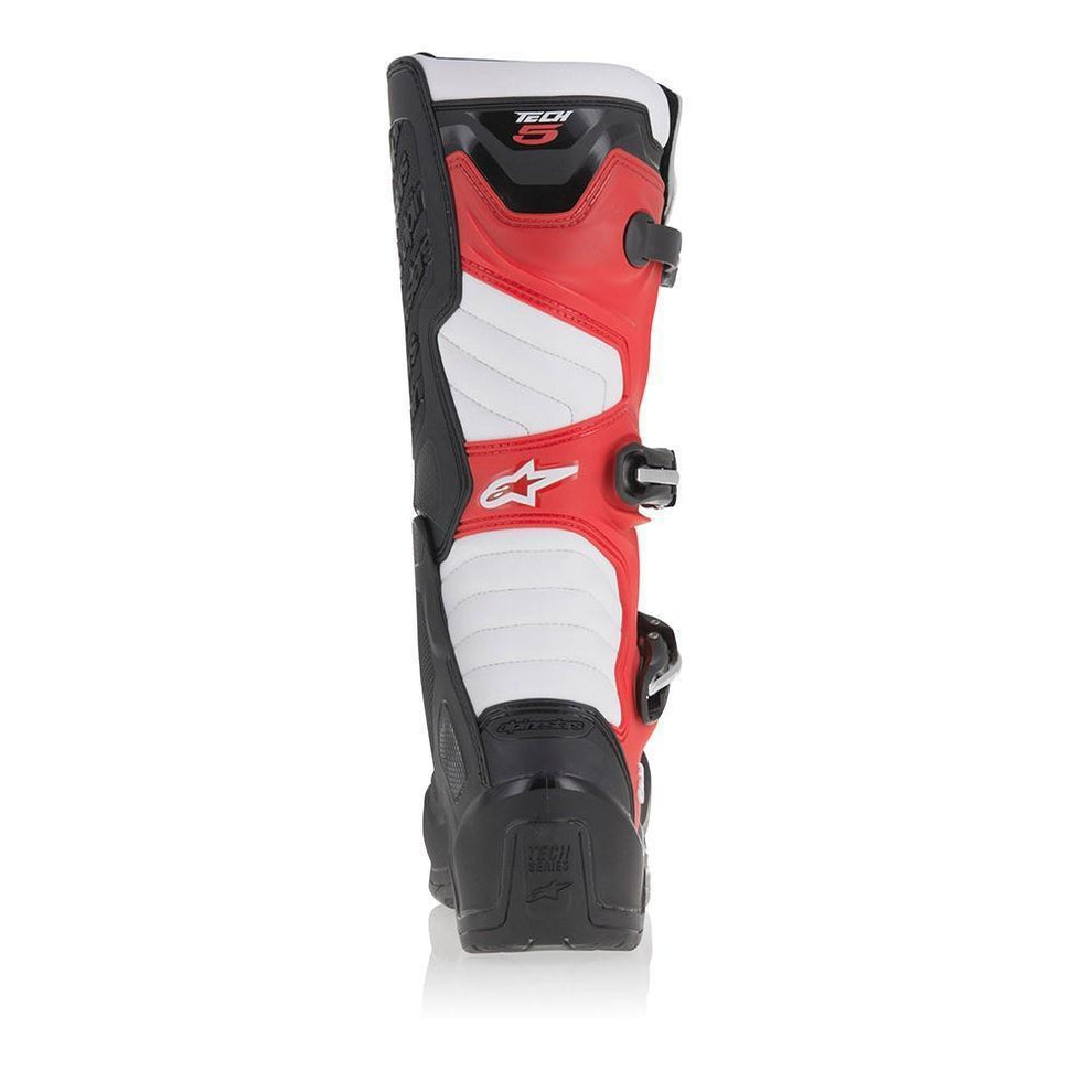 Alpinestars Tech 5 Men's Black/White/Red Motocross Boots