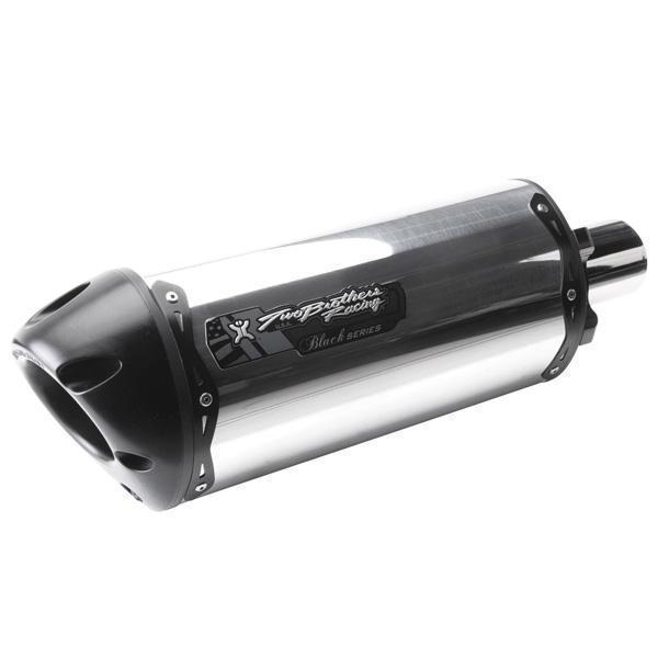 Two Brothers Racing M-2 Black Series Aluminum Flange-on Exhaust System for 1999-2007 Suzuki GSX1300R Hayabusa