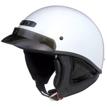 GMax GM35 Fully Dressed Pearl White Half Helmet