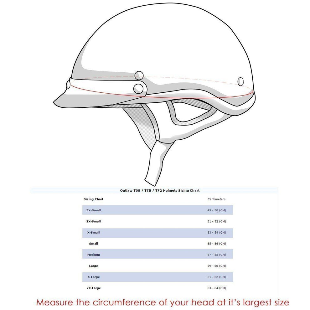 Outlaw T68 DOT Glossy High-Vis Yellow Half Helmet with Outlaw 50 'Nemesis' Vintage Face Mask with Detachable Motorcycle Goggles