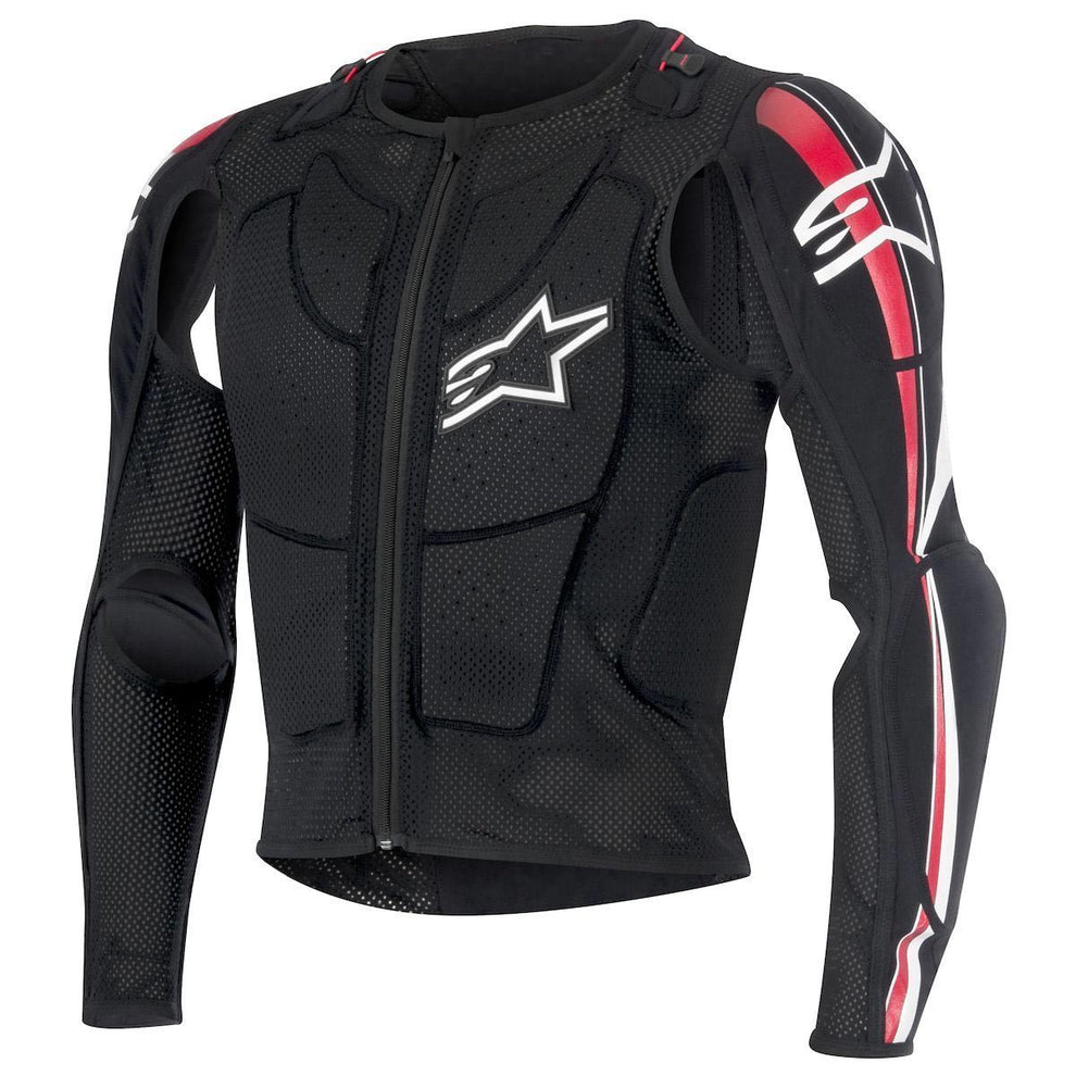 Alpinestars Bionic Plus Men's Black/Red/White Protective Motocross Jacket