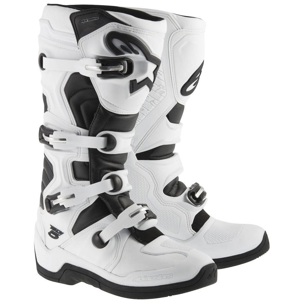 Alpinestars Tech 5 Men's White/Black Motocross Boots