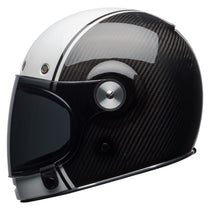 Bell Bullitt Carbon Pierce Black/White Full Face Helmet