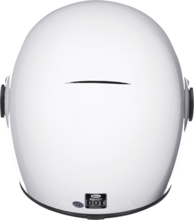 Bell Bullitt Solid White Full Face Helmet