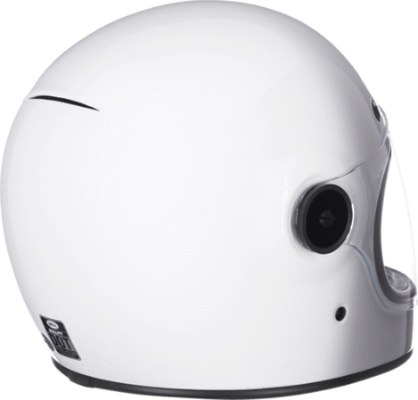 Bell Bullitt Solid White Full Face Helmet