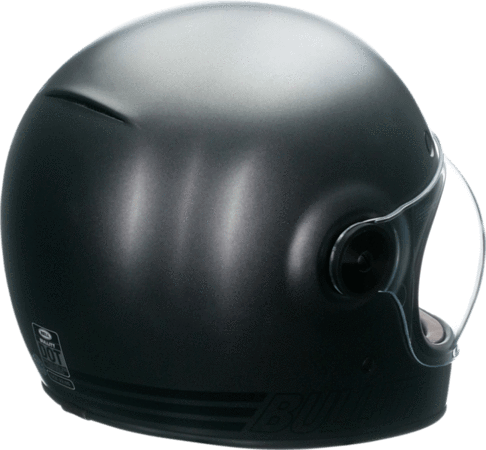 Bell Bullitt Retro Matte Metallic Titanium Full Face Helmet