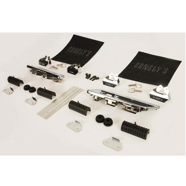 Conely's Saddlebag Chrome Hardware & Latch Kits