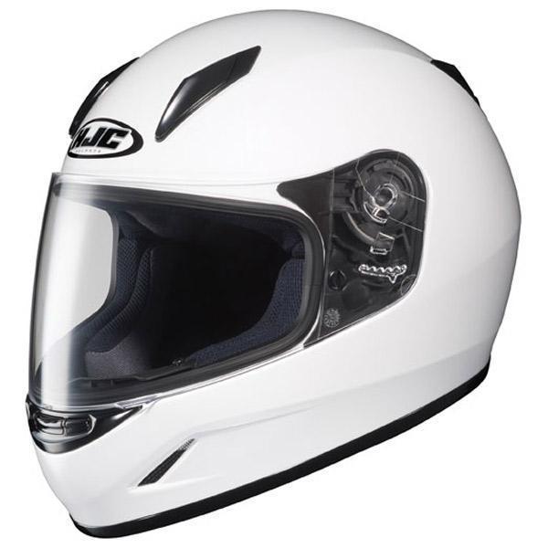 HJC 'CL-Y' Youth White Full Face Helmet